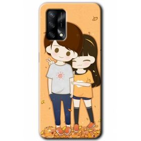 Gramaphone Oppo A54HD Desen Baskılı Arka Kapak Şıpsevdi Çift Kılıf