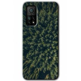 Gramaphone Xiaomi Mi 10T Pro Kılıf HD Desen Baskılı Arka Kapak - Çam Ağacı Ormanı Kılıf