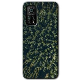 Gramaphone Xiaomi Mi 10T Pro Kılıf HD Desen Baskılı Arka Kapak - Çam Ağacı Ormanı Kılıf