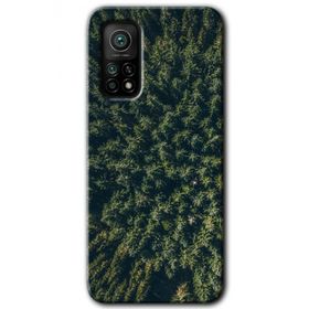 Gramaphone Xiaomi Mi 10T Pro Kılıf HD Desen Baskılı Arka Kapak - Çam Ağacı Ormanı Kılıf