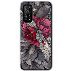 Gramaphone Xiaomi Mi 10T Pro Kılıf HD Desen Baskılı Arka Kapak - kelebek Ömrü Kılıf