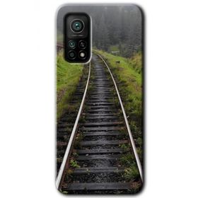 Gramaphone Xiaomi Mi 10T Pro Kılıf HD Desen Baskılı Arka Kapak - Tren Yolu Kılıf