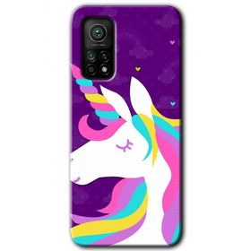 Gramaphone Xiaomi Mi 10T Pro Kılıf HD Desen Baskılı Arka Kapak - Unicorn Sleep Kılıf
