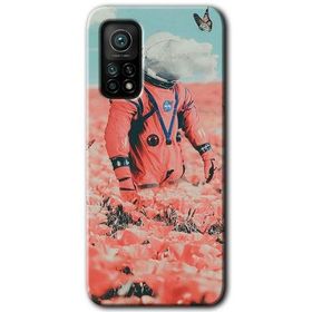 Gramaphone Xiaomi Mi 10T Pro Kılıf HD Desen Baskılı Arka Kapak - Uzay Bahçesi Kılıf