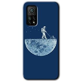 Gramaphone Xiaomi Mi 10T Pro Kılıf HD Desen Baskılı Arka Kapak - Uzay İşçisi Kılıf