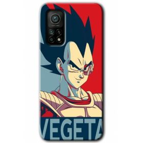 Gramaphone Xiaomi Mi 10T Pro Kılıf HD Desen Baskılı Arka Kapak - Vegeta Kılıf
