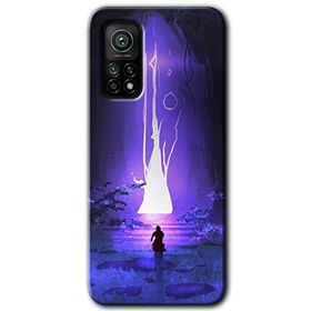 Gramaphone Xiaomi Mi 10T Pro Kılıf HD Desen Baskılı Arka Kapak - Wanderer Silhouette Kılıf