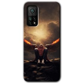 Gramaphone Xiaomi Mi 10T Pro Kılıf HD Desen Baskılı Arka Kapak - Wings of Power Kılıf