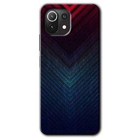 Gramaphone Xiaomi Mi 11 Lite Kılıf HD Desen Baskılı Arka Kapak - Abstract 4 Kılıf