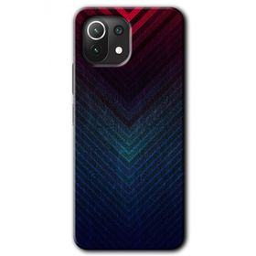 Gramaphone Xiaomi Mi 11 Lite Kılıf HD Desen Baskılı Arka Kapak - Abstract 4 Kılıf