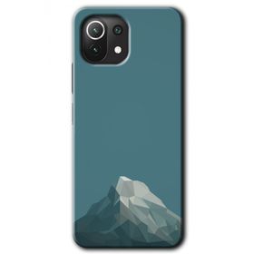 Gramaphone Xiaomi Mi 11 Lite Kılıf HD Desen Baskılı Arka Kapak - Alone Mountain Kılıf