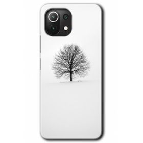 Gramaphone Xiaomi Mi 11 Lite Kılıf HD Desen Baskılı Arka Kapak - Alone Tree Kılıf