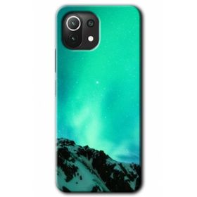 Gramaphone Xiaomi Mi 11 Lite Kılıf HD Desen Baskılı Arka Kapak - Aurora Kılıf