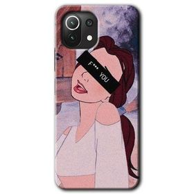 Gramaphone Xiaomi Mi 11 Lite Kılıf HD Desen Baskılı Arka Kapak - Bad Girl Kılıf