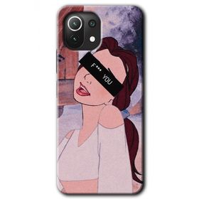 Gramaphone Xiaomi Mi 11 Lite Kılıf HD Desen Baskılı Arka Kapak - Bad Girl Kılıf