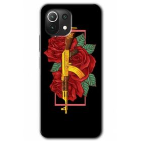 Gramaphone Xiaomi Mi 11 Lite Kılıf HD Desen Baskılı Arka Kapak - Bedel Kılıf