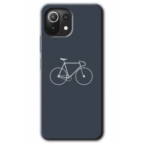 Gramaphone Xiaomi Mi 11 Lite Kılıf HD Desen Baskılı Arka Kapak - Bike Kılıf