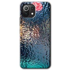 Gramaphone Xiaomi Mi 11 Lite Kılıf HD Desen Baskılı Arka Kapak - Blur Cam Kılıf