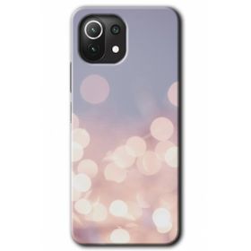 Gramaphone Xiaomi Mi 11 Lite Kılıf HD Desen Baskılı Arka Kapak - Blur Lights Kılıf