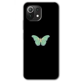 Gramaphone Xiaomi Mi 11 Lite Kılıf HD Desen Baskılı Arka Kapak - Butterfly Tree Kılıf