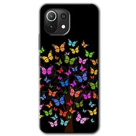Gramaphone Xiaomi Mi 11 Lite Kılıf HD Desen Baskılı Arka Kapak - Cacti Prairies Kılıf