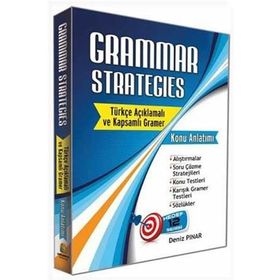 Grammar Strategies Türkçe Açıklamalı Kapsamlı Gramer Konu Anlatımı - Kapadokya Yayınları