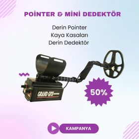 Grand Gpx Hunter 2in1 2 Özellik Birarada Pointer Dedektör