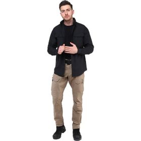 Grand Wolf GW1210 Protection North Mountain Tactical Siyah Erkek Gömlek
