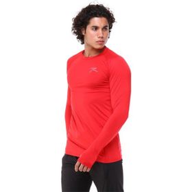 Grand Wolf Raru 1-RUKP102 Uzun Kollu Sporcu Kırmızı Erkek T-Shirt