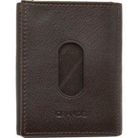 Grande 00724 Hakiki Deri Kartlık Kahverengi