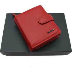 Grande 2601 Kırmızı Deri Kadın Cüzdan
