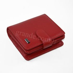Grande 2601 Kırmızı Deri Kadın Cüzdan