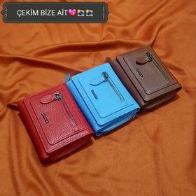 Grande 2744 Mavi Kadın Cüzdanı