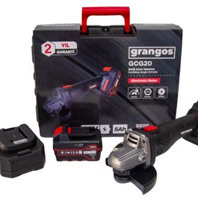 Grangos GCG20-F2 20 V 5 Ah Çift Akülü Avuç Taşlama