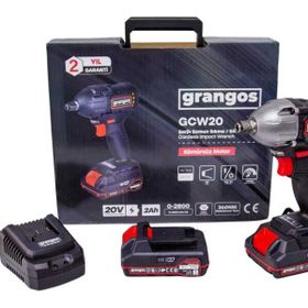 Grangos GCW20-T2 20 V 2 Ah Çift Akülü Somun Sıkma