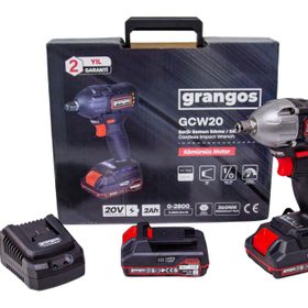 Grangos GCW20-T2 20 V 2 Ah Çift Akülü Somun Sıkma