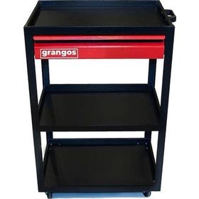 Grangos GRSA01 Tek Çekmeceli Rulmanlı Servis Arabası