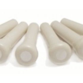 Graphtech LP-1044-60 Tusq Bridge Pin 60 White Dot