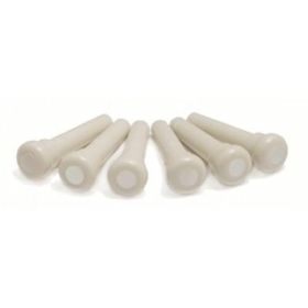 Graphtech LP-1044-60 Tusq Bridge Pin 60 White Dot
