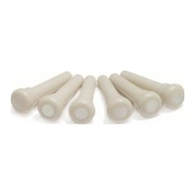 Graphtech LP-1044-60 Tusq Bridge Pin 60 White Dot