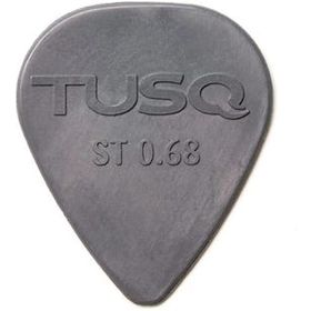 Graphtech PQP-0068-G6 Tusq Pick 0.68 mm Grey 6 Pack Deep Tone Pena
