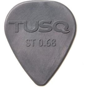Graphtech PQP-0068-G6 Tusq Pick 0.68 mm Grey 6 Pack Deep Tone Pena