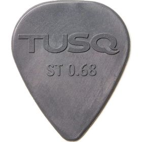 Graphtech PQP-0068-G6 Tusq Pick 0.68 mm Grey 6 Pack Deep Tone Pena