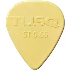 Graphtech PQP-0068-V6 TUSQ Pick 0.68 mm Vintage 6 Pack Warm Tone Pena