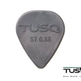 Graphtech PQP-0088-G6 Tusq Pick 0.88 mm Grey 6 Pack Deep Tone Pena