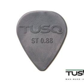 Graphtech PQP-0088-G6 Tusq Pick 0.88 mm Grey 6 Pack Deep Tone Pena