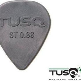 Graphtech PQP-0088-G6 Tusq Pick 0.88 mm Grey 6 Pack Deep Tone Pena