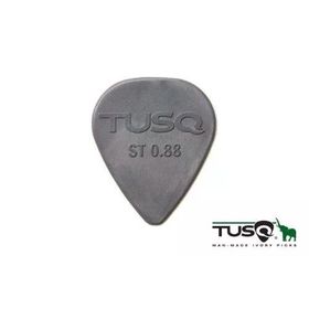 Graphtech PQP-0088-G6 Tusq Pick 0.88 mm Grey 6 Pack Deep Tone Pena