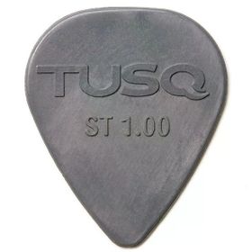 Graphtech PQP-0100-G6 Tusq Pick 1.00 mm Grey 6 Pack Deep Tone Pena