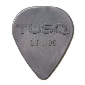 Graphtech PQP-0100-G6 Tusq Pick 1.00 mm Grey 6 Pack Deep Tone Pena